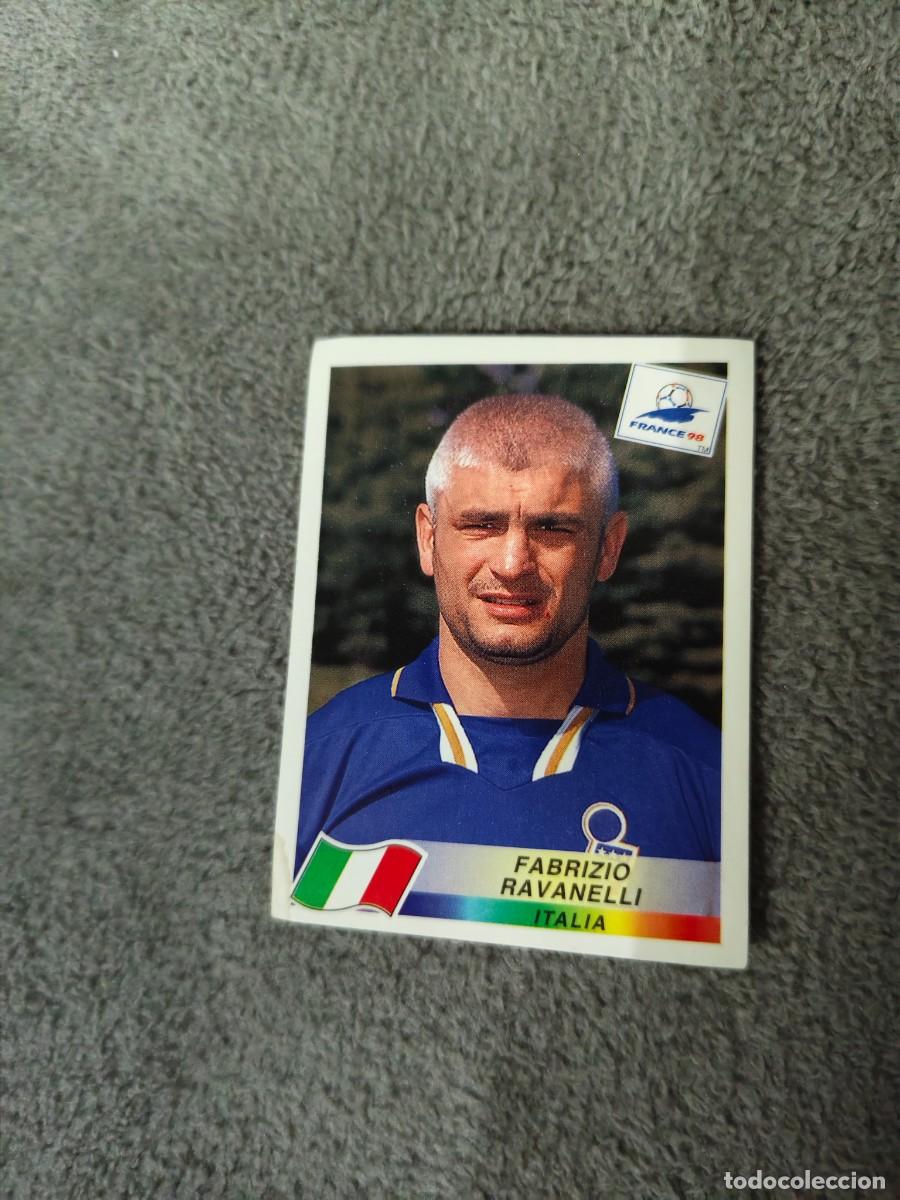 Cromos de Futebol: 98 MUNDIAL 1998 PANINI FABRIZIO RAVANELLI ITALIA - 98 WORLD CUP FRANCIA PANINI FIFA AAY