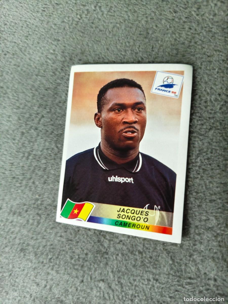 Cromos de Futebol: 122 MUNDIAL 1998 PANINI JACQUES SONGO&rsquo;O CAMEROUN - 98 WORLD CUP FRANCIA PANINI FIFA AAY