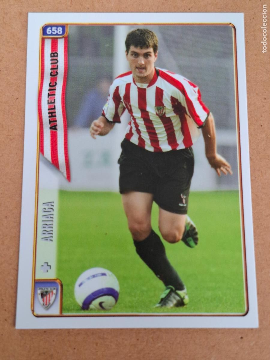 Cromos de Futebol: MUNDICROMO 2004 2005 04 05 - 658 ARRIAGA - ATHLETIC CLUB