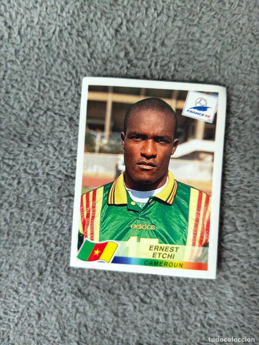 Cromos de Futebol: 126 MUNDIAL 1998 PANINI ERNEST ETCHI CAMERUN - 98 WORLD CUP FRANCIA PANINI FIFA AAY