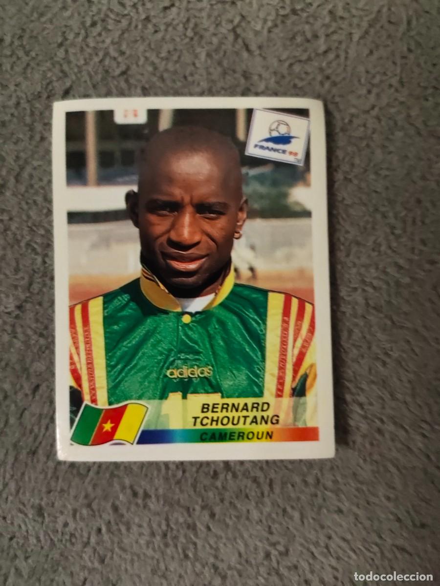 Cromos de Futebol: 133 MUNDIAL 1998 PANINI BERNARD TCHOUTANG CAMERUN - 98 WORLD CUP FRANCIA PANINI FIFA AAY