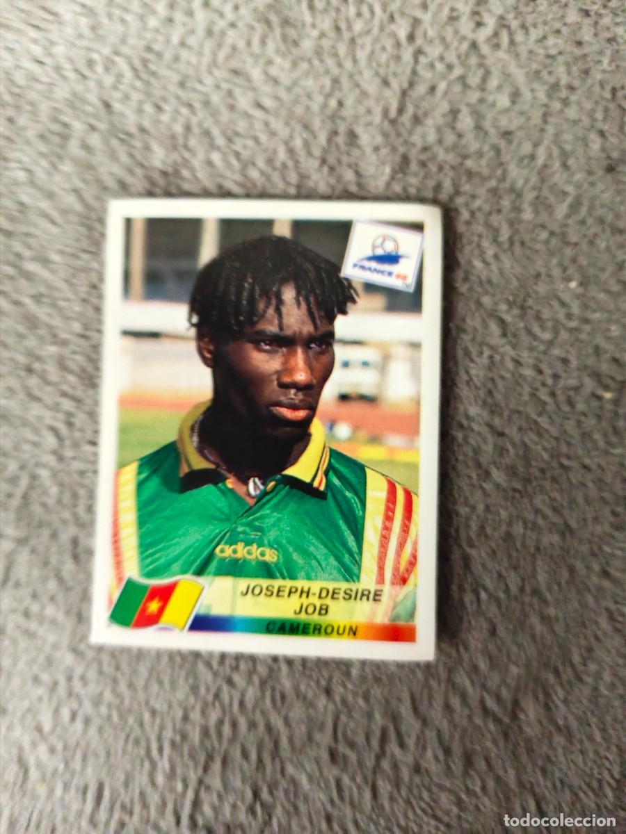 Cromos de Futebol: 136 MUNDIAL 1998 PANINI JOSEPH-DESIRE JOB CAMERUN - 98 WORLD CUP FRANCIA PANINI FIFA AAY