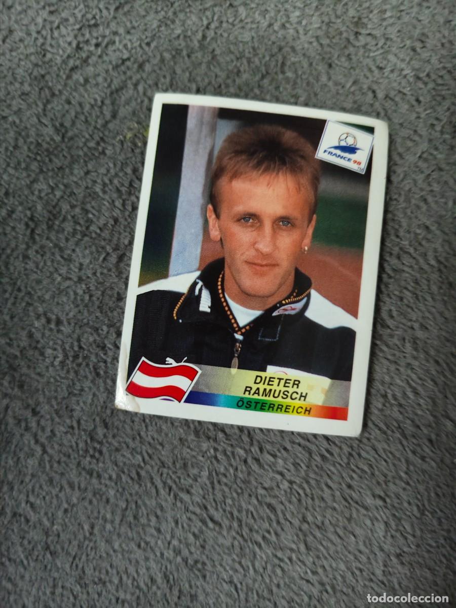 Cromos de f&uacute;tbol: 152 MUNDIAL 1998 PANINI DIETER RAMUSCH AUSTRIA - 98 WORLD CUP FRANCIA PANINI FIFA AAY