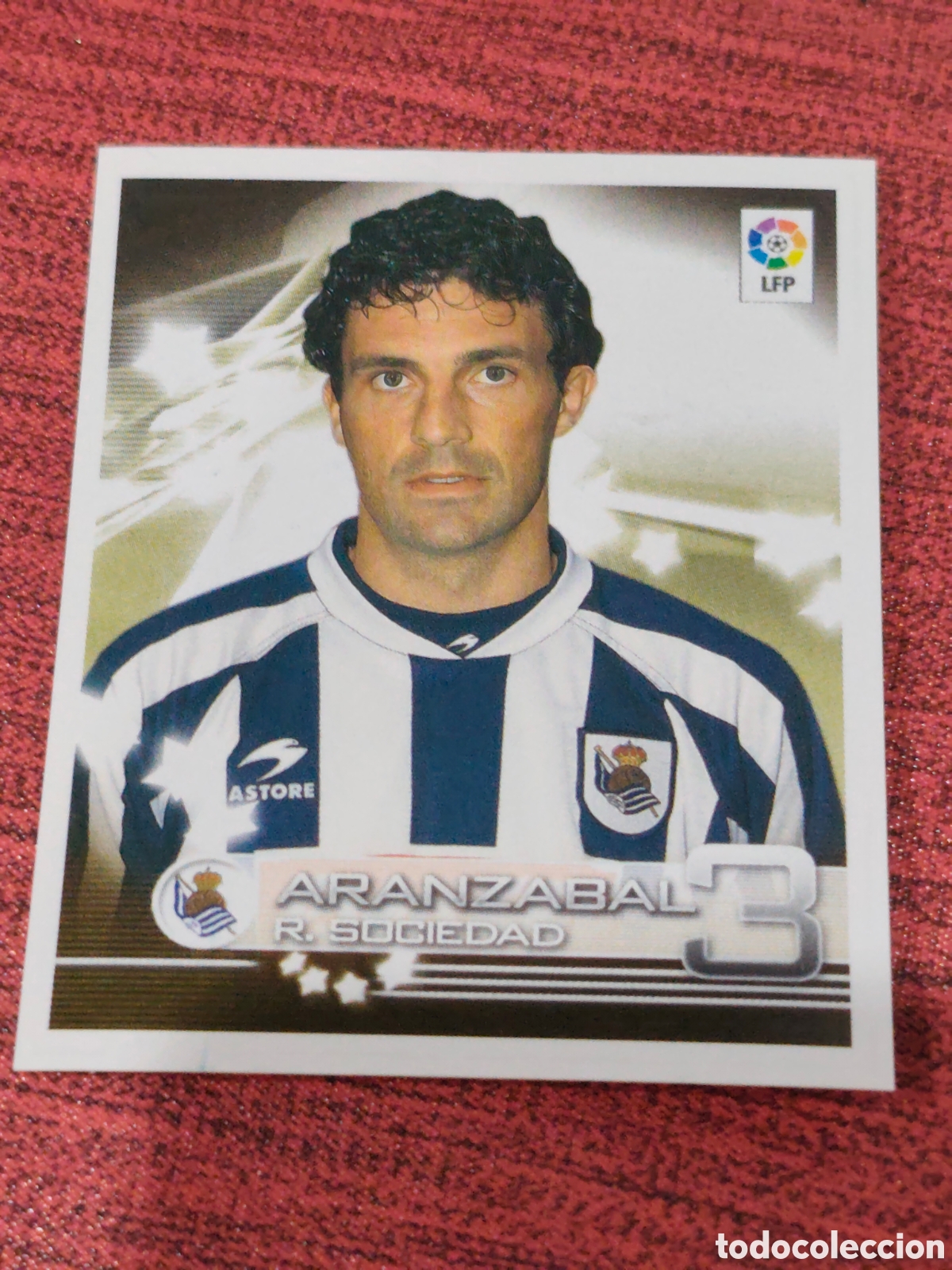 Cromos de f&uacute;tbol: 327 ARANZABAL REAL SOCIEDAD SUPERLIGA DE ESTRELLAS 2002 2003