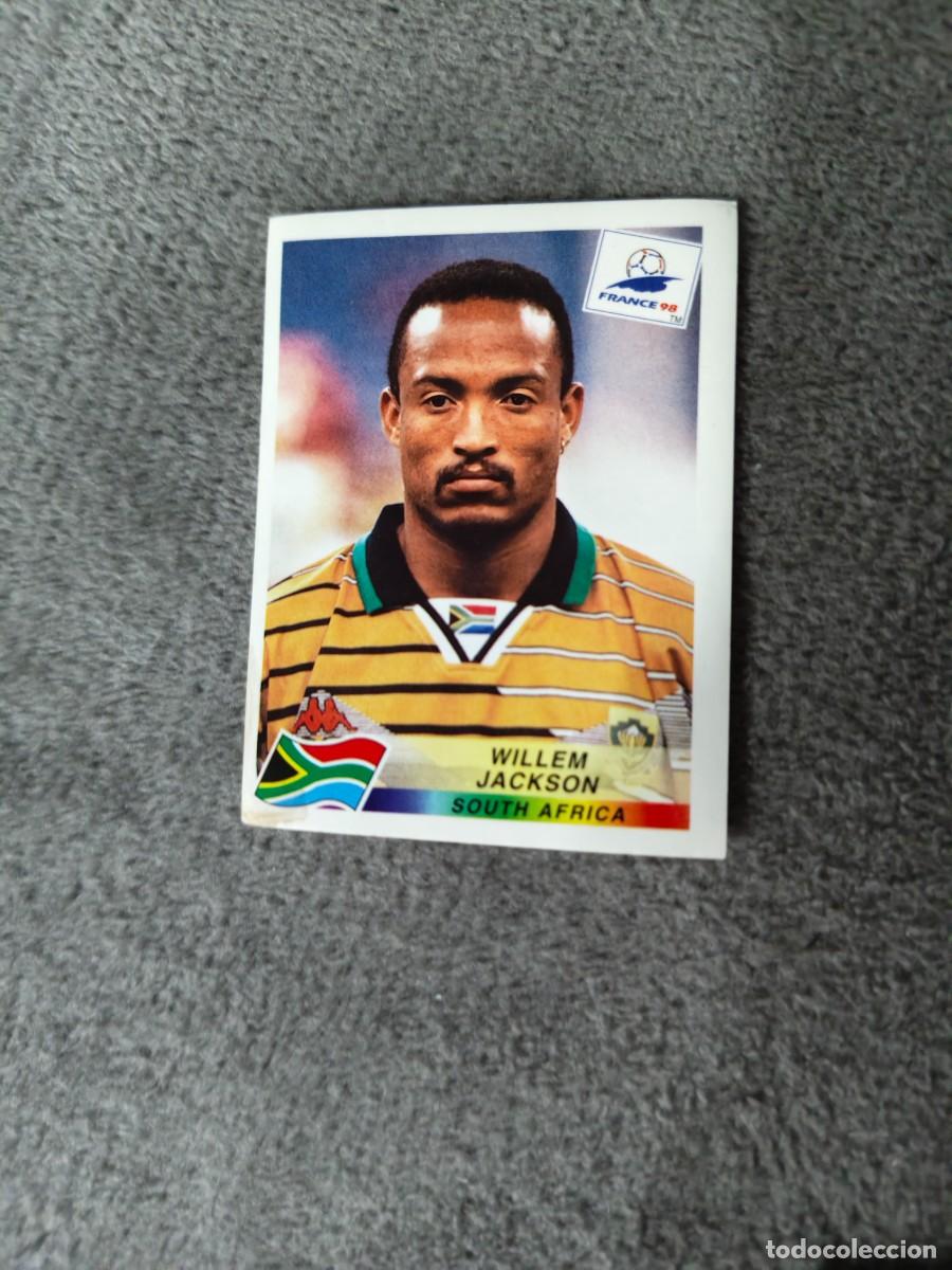 Cromos de f&uacute;tbol: 178 MUNDIAL 1998 PANINI WILLEM JACKSON SOUTH AFRICA - 98 WORLD CUP FRANCIA PANINI FIFA AAY