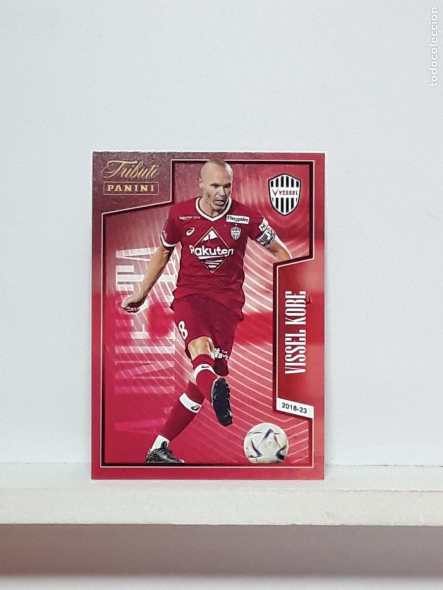 Cromos de f&uacute;tbol: TRIBUTO ANDRES INIESTA 1993 2024 93 24 ALBUM PANINI LIGA N 26 VISSEL KOBE EMPERADOR NIPON 2018 2023