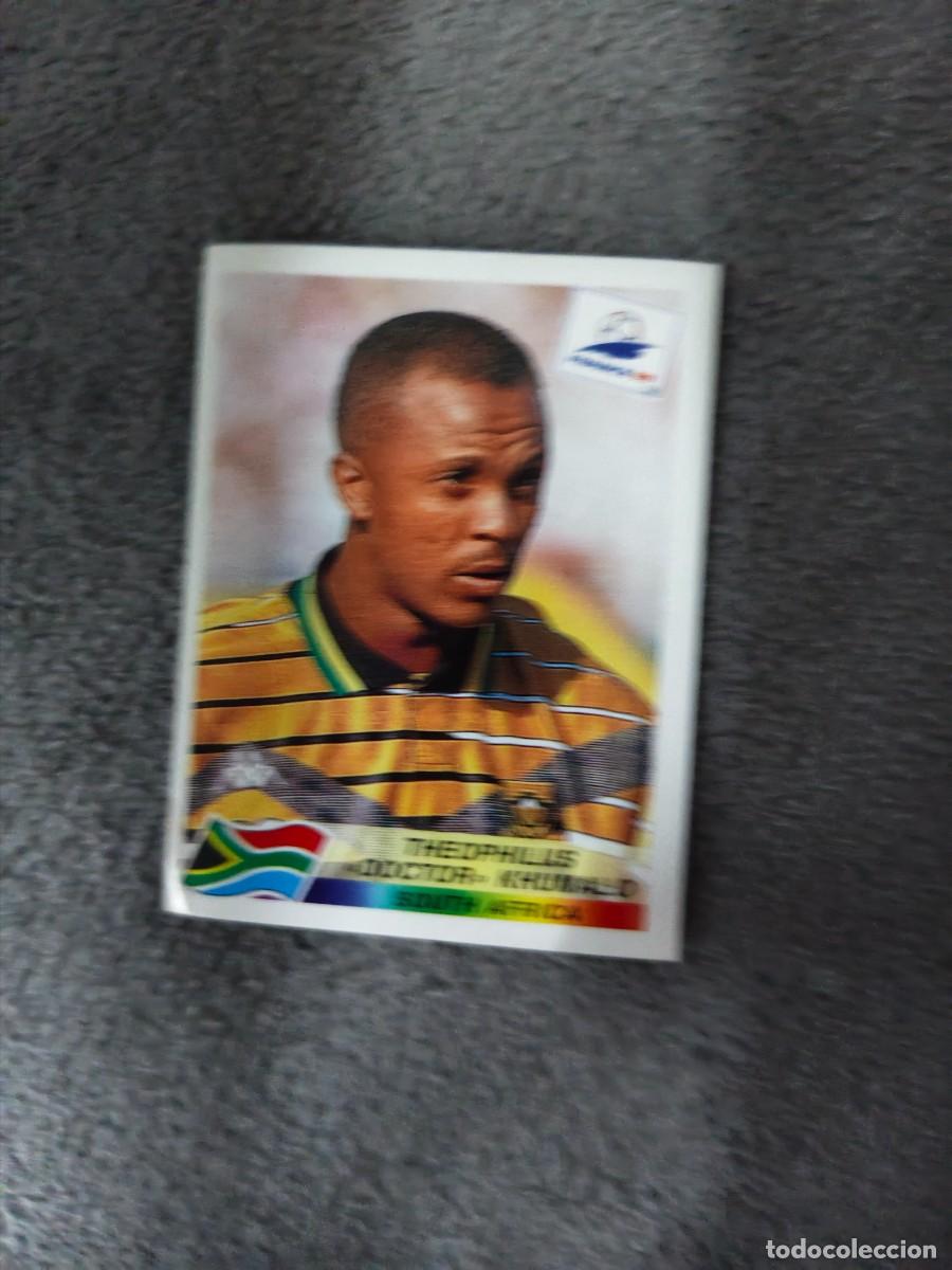 Cromos de f&uacute;tbol: 187 MUNDIAL 1998 PANINI THEOPHILUS &rdquo;DOCTOR&rdquo; KHUMALO SUDAFRICA - 98 WORLD CUP FRANCIA PANINI FIFA AAY