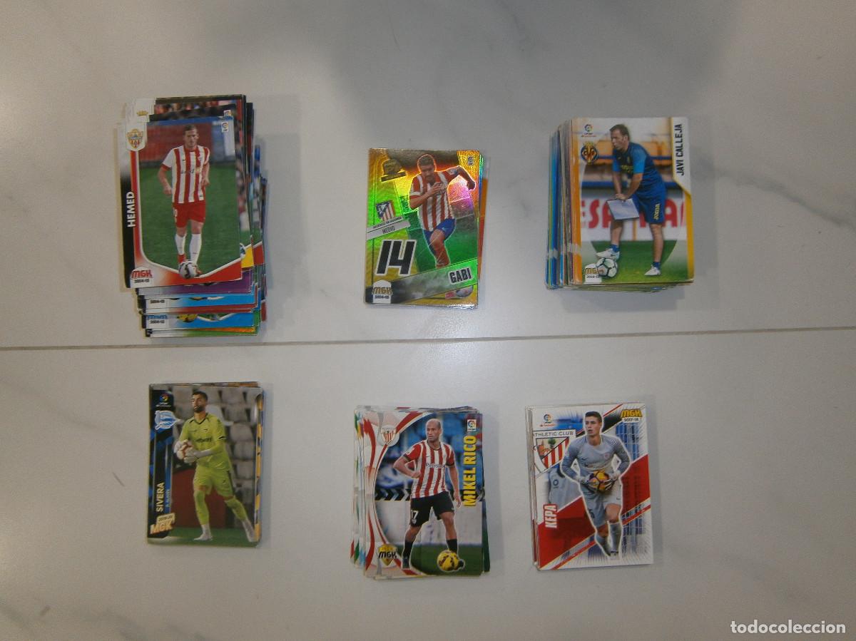 Cromos de f&uacute;tbol: Megacracks MGK - 2014-15, 2015-16, 2017-18, 2018-19, 2019-20,