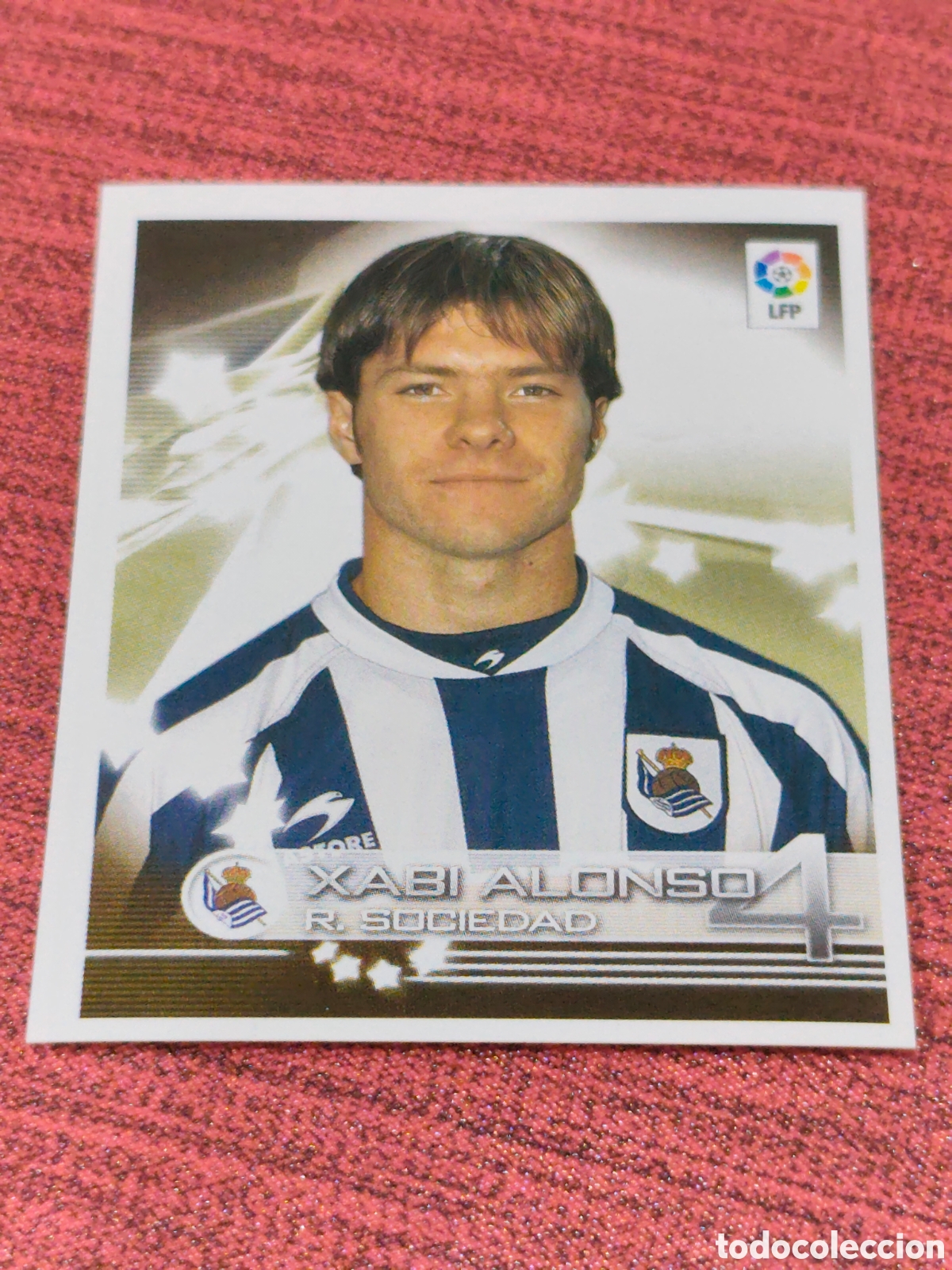 Cromos de f&uacute;tbol: 330 XABI ALONSO REAL SOCIEDAD SUPERLIGA DE ESTRELLAS 2002 2003