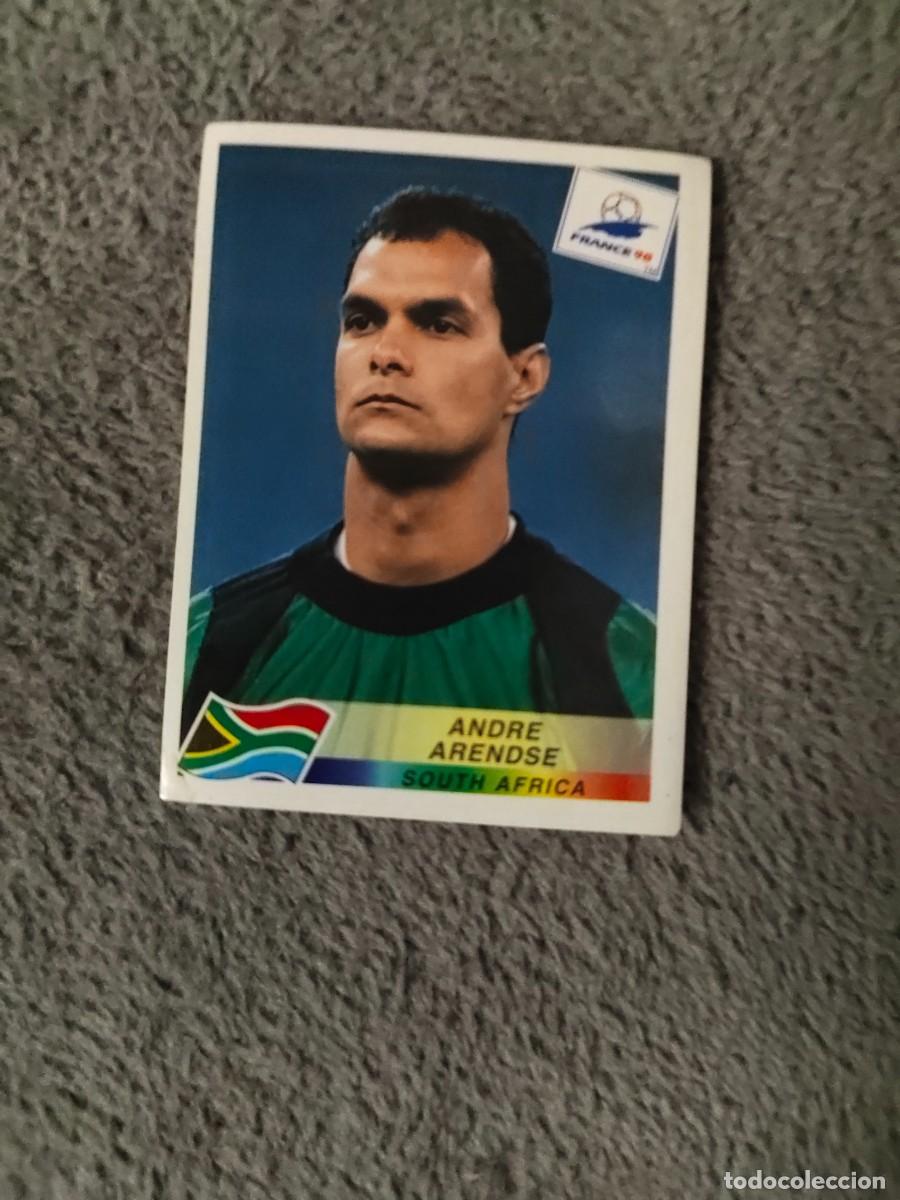 Cromos de f&uacute;tbol: 191 MUNDIAL 1998 PANINI ANDRE ARENDSE SUDAFRICA - 98 WORLD CUP FRANCIA PANINI FIFA AAY