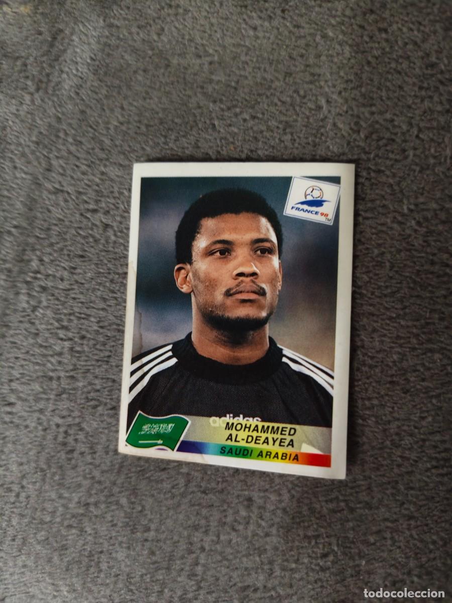 Cromos de f&uacute;tbol: 194 MUNDIAL 1998 PANINI MOHAMMED AL-DEAYEA SAUDI ARABIA - 98 WORLD CUP FRANCIA PANINI FIFA AAY