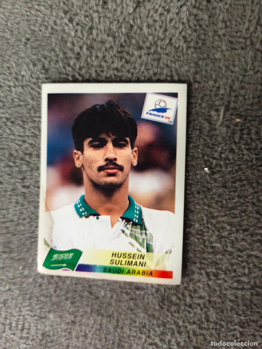 Cromos de f&uacute;tbol: 196 MUNDIAL 1998 PANINI HUSSEIN SULIMANI SAUDI ARABIA - 98 WORLD CUP FRANCIA PANINI FIFA AAY