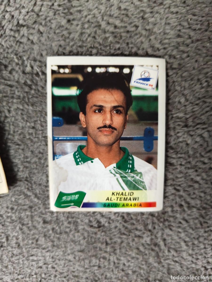 Cromos de f&uacute;tbol: 202 MUNDIAL 1998 PANINI KHALID AL-TEMAWI SAUDI ARABIA - 98 WORLD CUP FRANCIA PANINI FIFA AAY