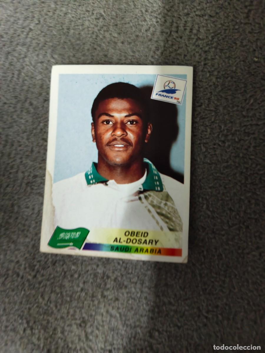 Cromos de f&uacute;tbol: 203 MUNDIAL 1998 PANINI OBEID AL-DOSARY SAUDI ARABIA - 98 WORLD CUP FRANCIA PANINI FIFA AAY