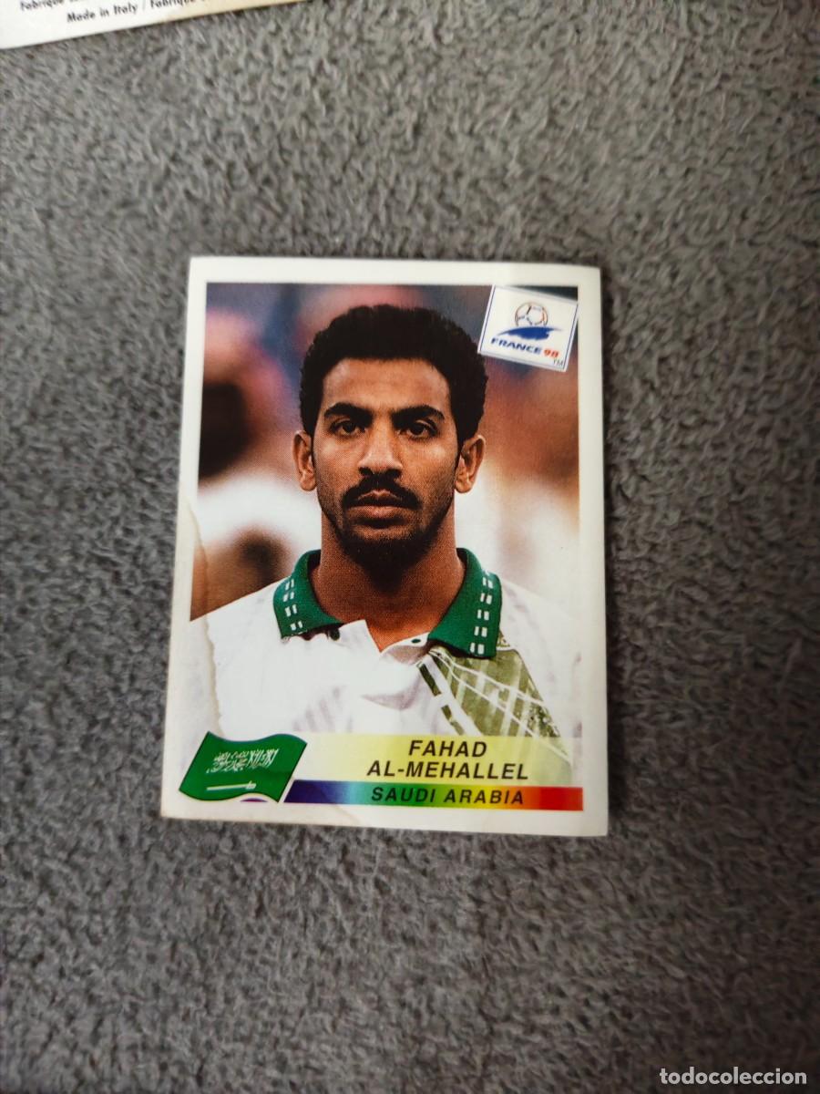 Cromos de f&uacute;tbol: 206 MUNDIAL 1998 PANINI FAHAD AL-MEHALLEL SAUDI ARABIA - 98 WORLD CUP FRANCIA PANINI FIFA AAY