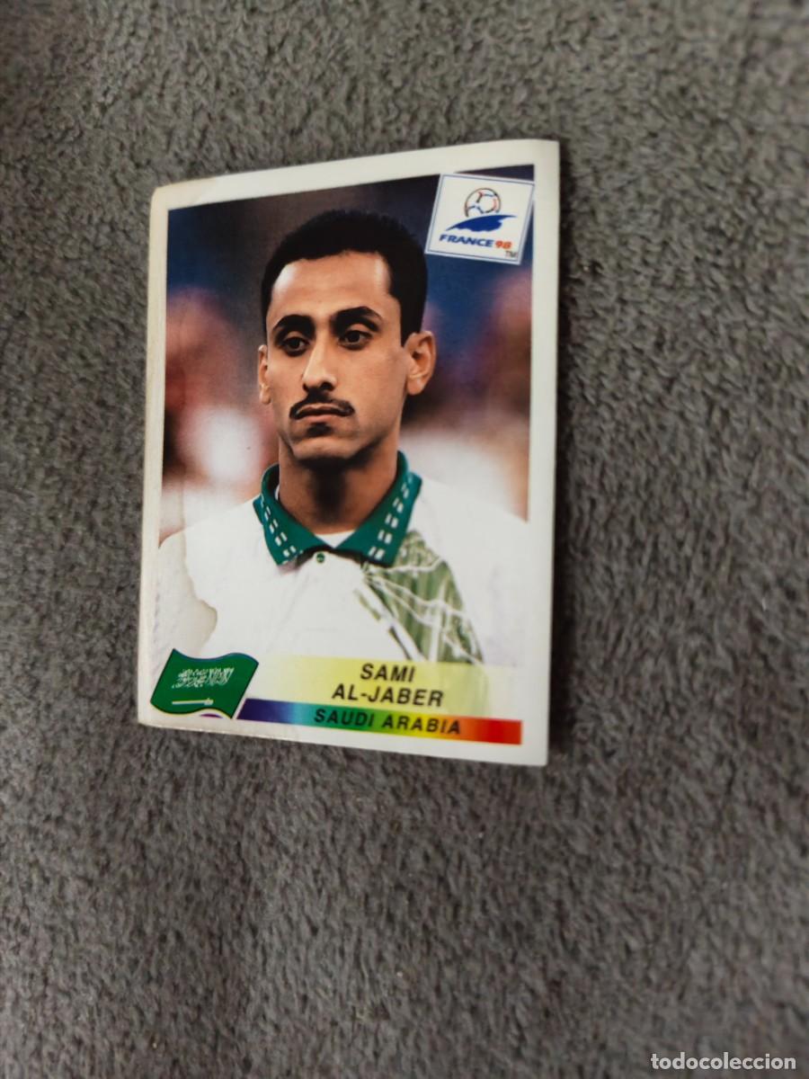 Cromos de f&uacute;tbol: 207 MUNDIAL 1998 PANINI SAMI AL-JABER SAUDI ARABIA - 98 WORLD CUP FRANCIA PANINI FIFA AAY