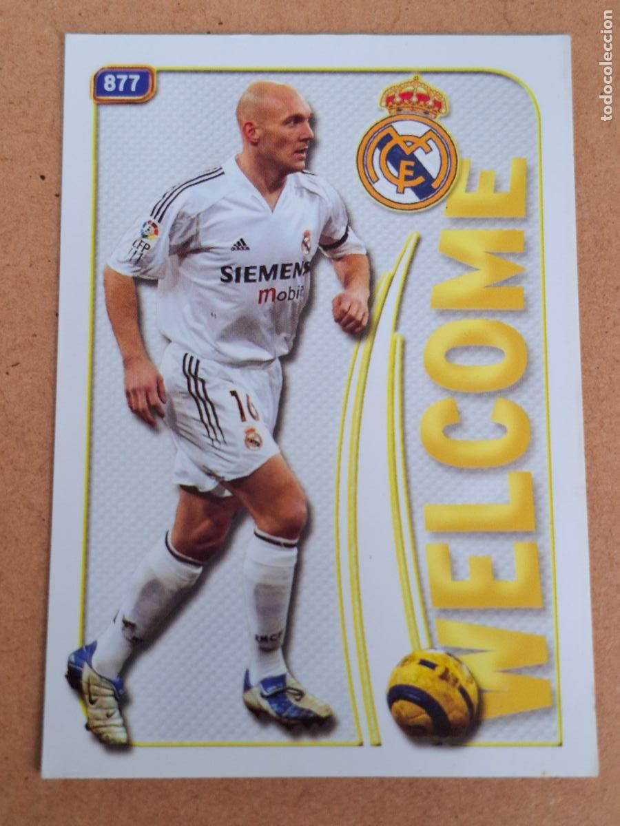 Cromos de f&uacute;tbol: MUNDICROMO 2004 2005 04 05 - 877 GRAVESEN ( MATE ) - REAL MADRID