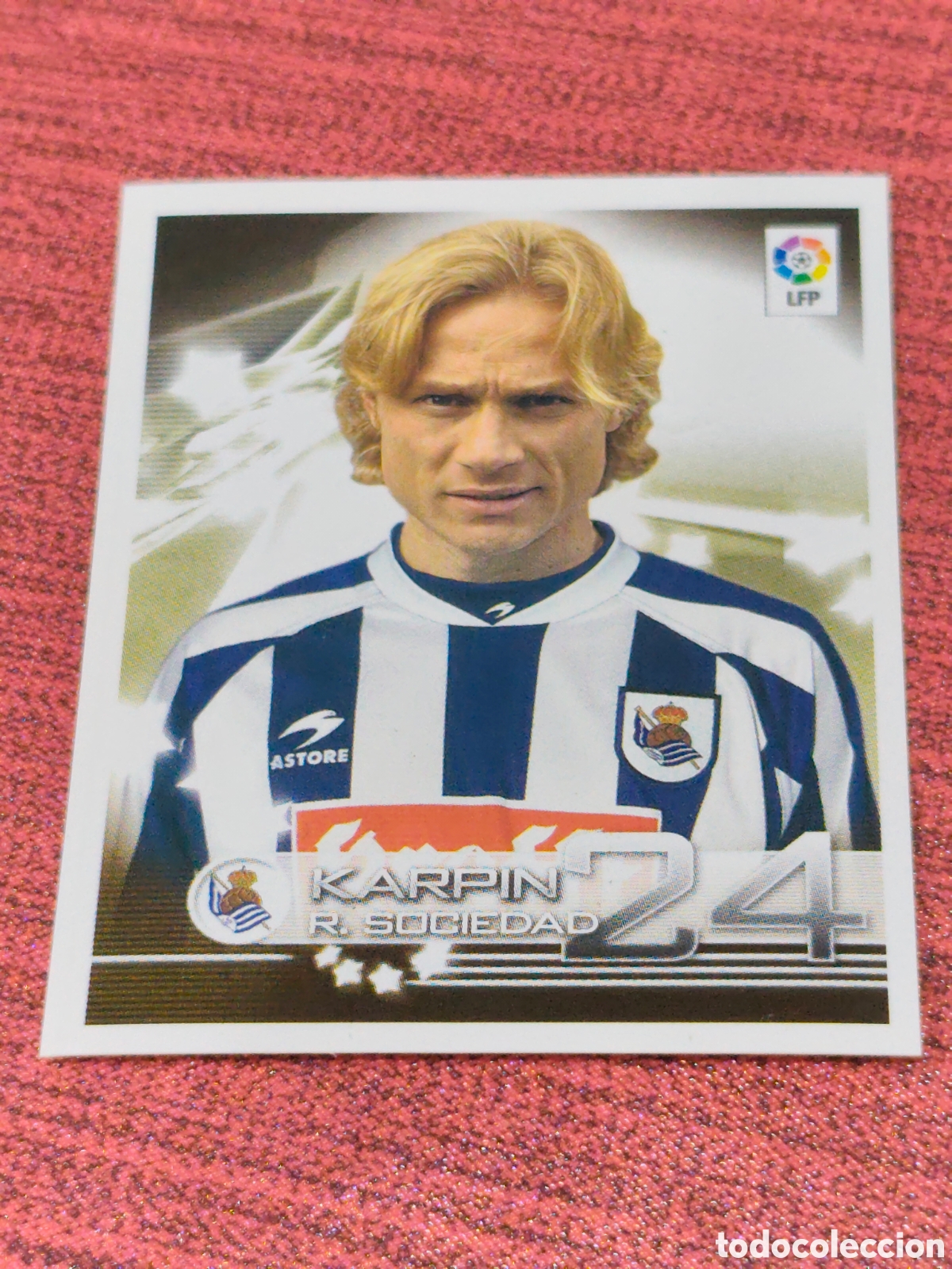 Cromos de f&uacute;tbol: 332 KARPIN REAL SOCIEDAD SUPERLIGA DE ESTRELLAS 2002 2003