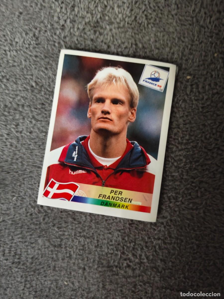 Cromos de f&uacute;tbol: 221 MUNDIAL 1998 PANINI PER FRANDSEN DINAMARCA - 98 WORLD CUP FRANCIA PANINI FIFA AAY