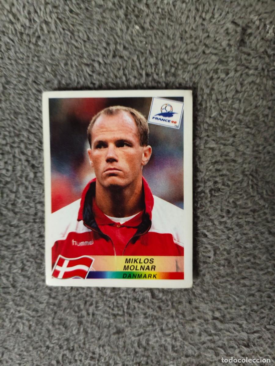 Cromos de f&uacute;tbol: 226 MUNDIAL 1998 PANINI MIKLOS MOLNAR DINAMARCA - 98 WORLD CUP FRANCIA PANINI FIFA AAY