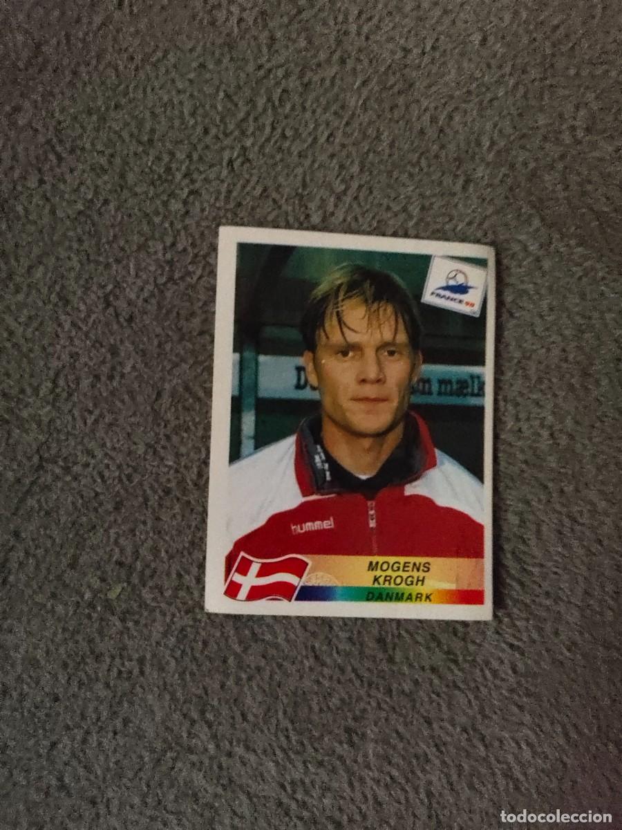 Cromos de f&uacute;tbol: 227 MUNDIAL 1998 PANINI MOGENS KROGH DINAMARCA - 98 WORLD CUP FRANCIA PANINI FIFA AAY