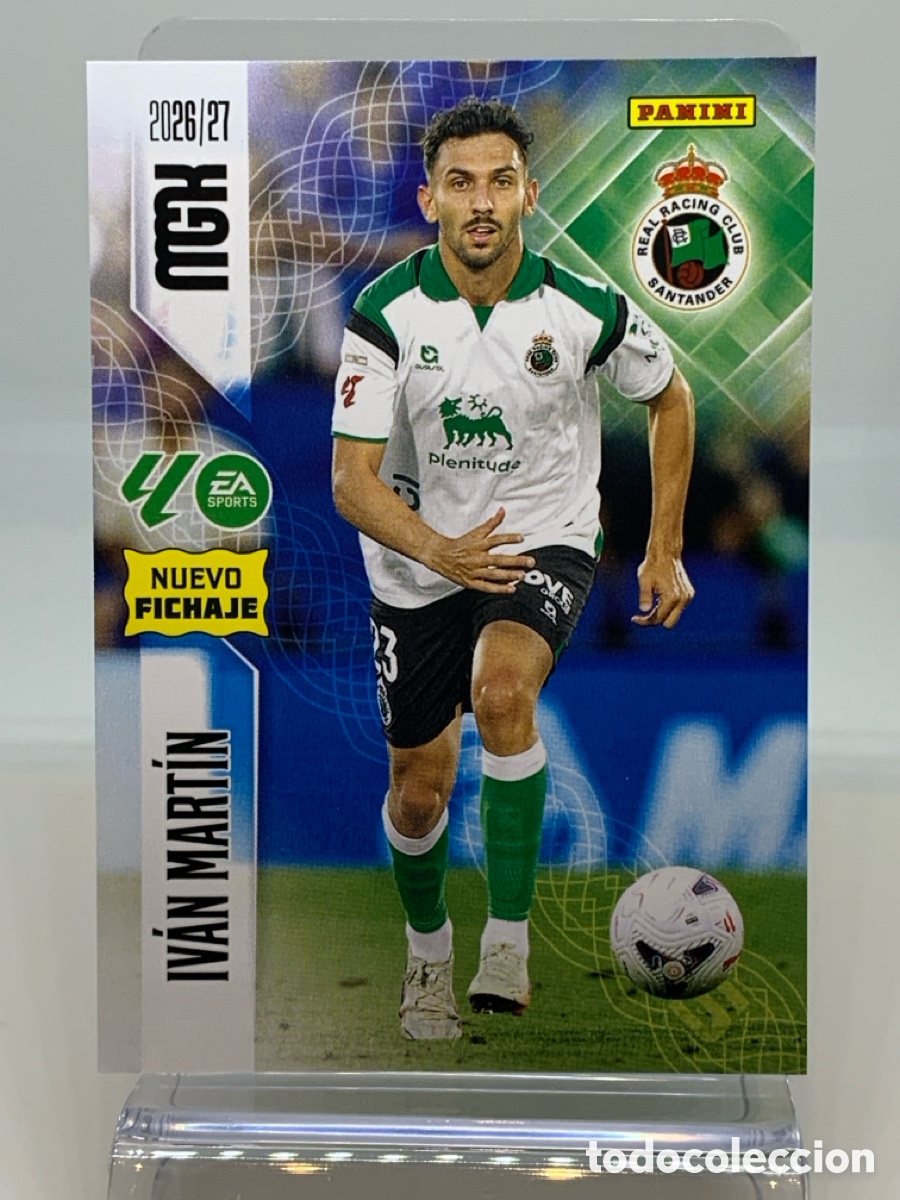 Cromos de f&uacute;tbol: 481-. Iv&aacute;n Mart&iacute;n - Real Racing Club 2 &ordf; SEGUNDA EDICI&Oacute;N - MEGACRACKS 2026 2027 - 26 27 MGK