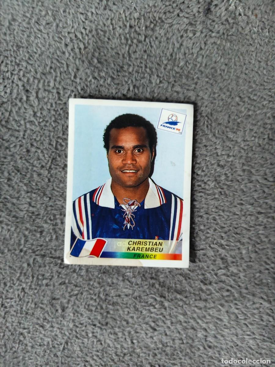 Cromos de f&uacute;tbol: 167 MUNDIAL 1998 PANINI CHRISTIAN KAREMBEU FRANCE - 98 WORLD CUP FRANCIA PANINI FIFA AAY