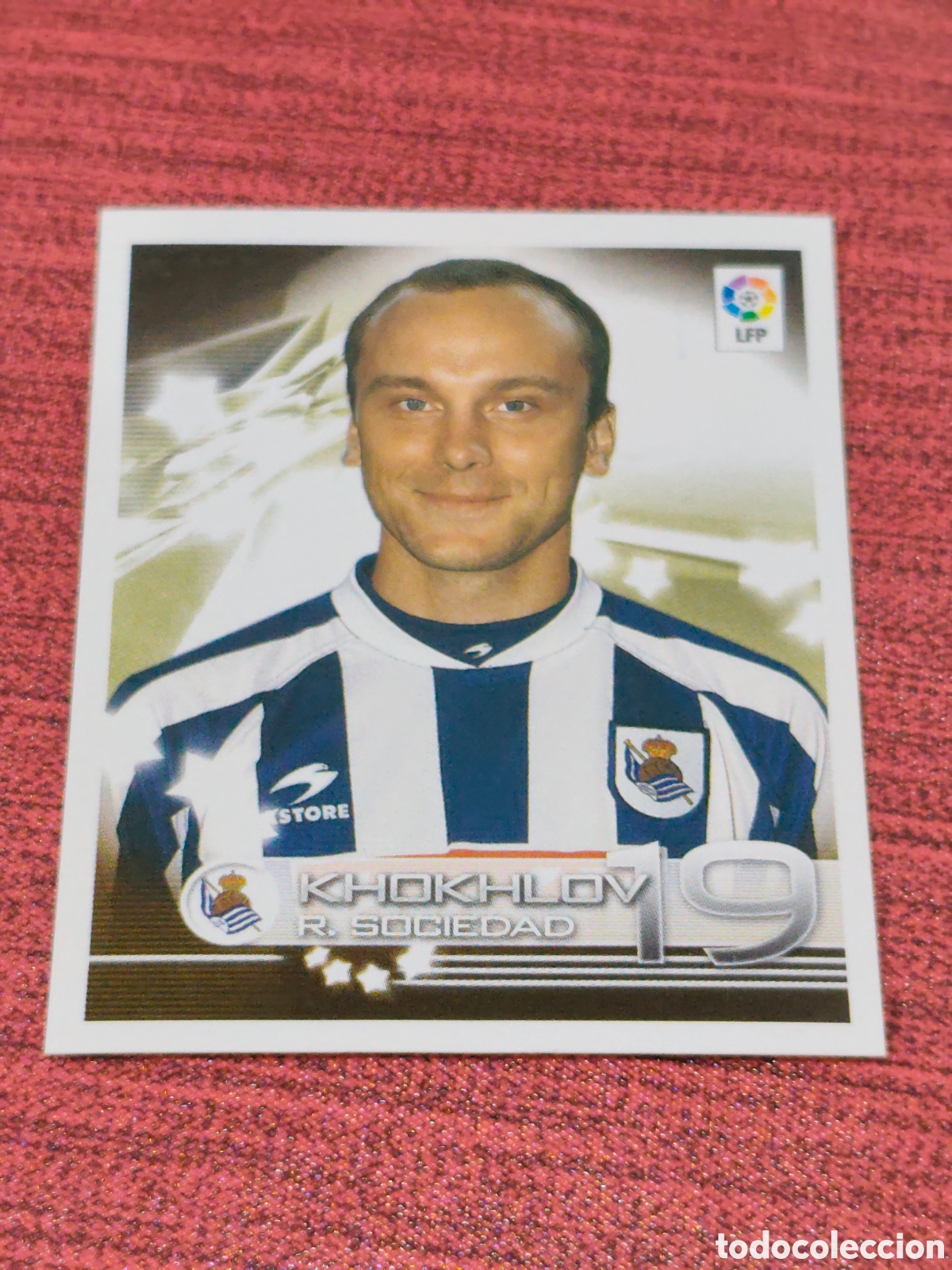 Cromos de f&uacute;tbol: 334 KHOKHLOV REAL SOCIEDAD SUPERLIGA DE ESTRELLAS 2002 2003
