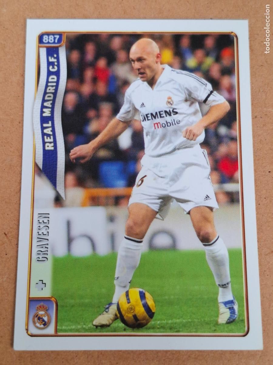 Cromos de f&uacute;tbol: MUNDICROMO 2004 2005 04 05 - 887 GRAVESEN - REAL MADRID