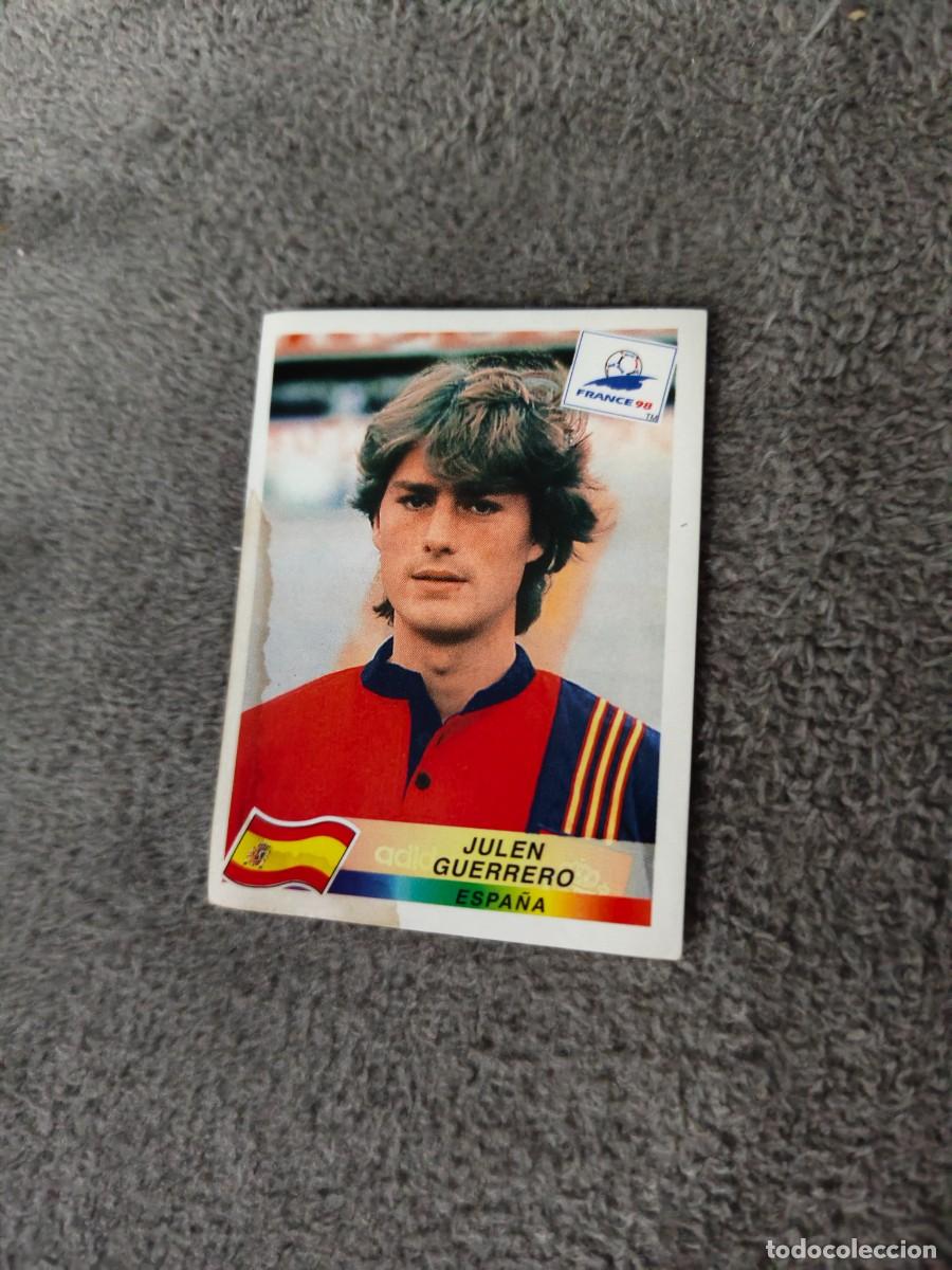 Cromos de f&uacute;tbol: 241 MUNDIAL 1998 PANINI JULEN GUERRERO ESPA&Ntilde;A - 98 WORLD CUP FRANCIA PANINI FIFA AAY