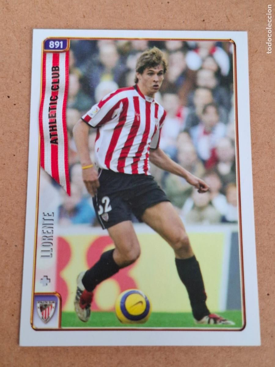 Cromos de f&uacute;tbol: MUNDICROMO 2004 2005 04 05 - 891 LLORENTE - ATHLETIC CLUB