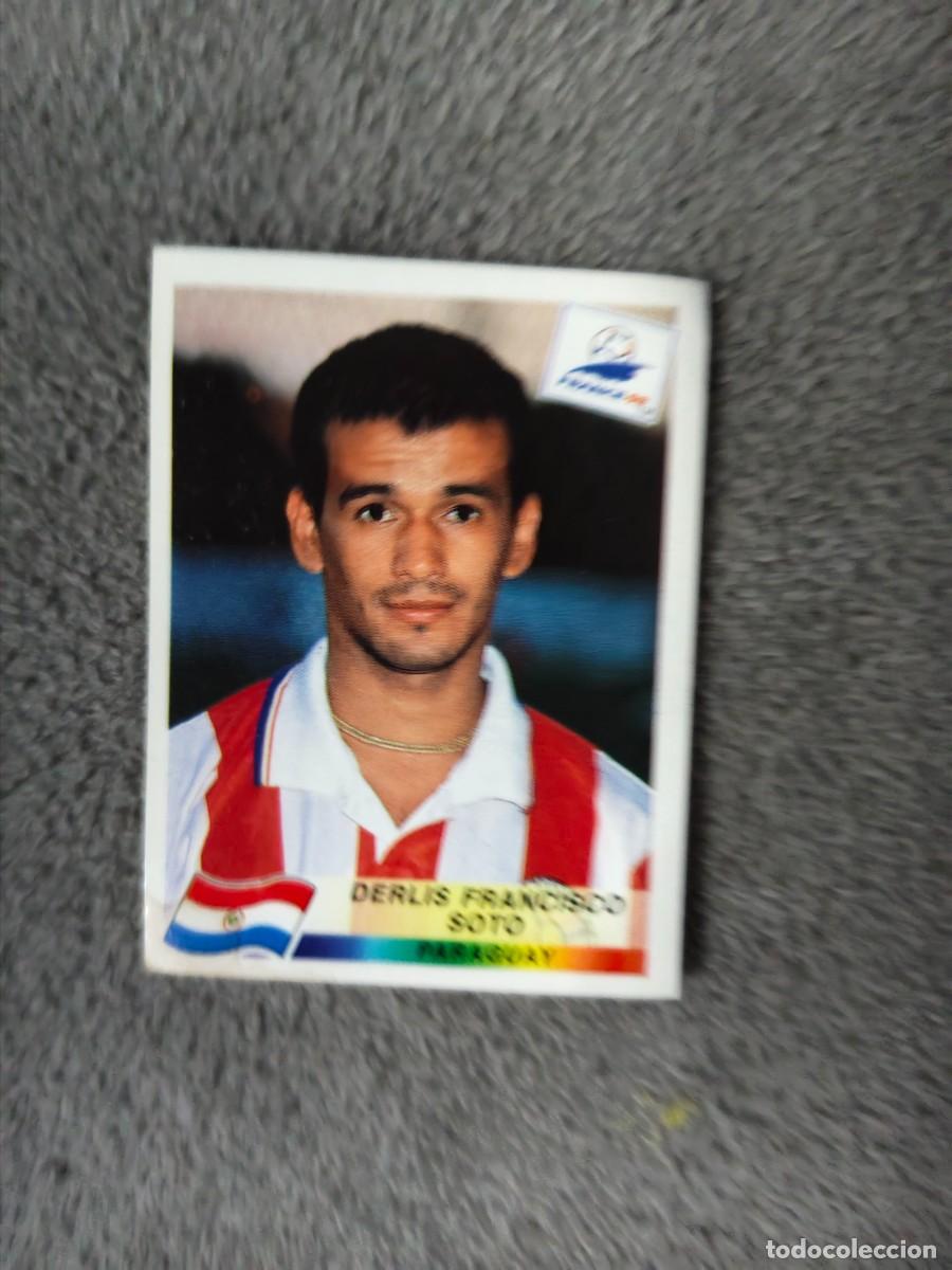 Cromos de f&uacute;tbol: 277 MUNDIAL 1998 PANINI DERLIS FRANCISCO SOTO PARAGUAY - 98 WORLD CUP FRANCIA PANINI FIFA AAY