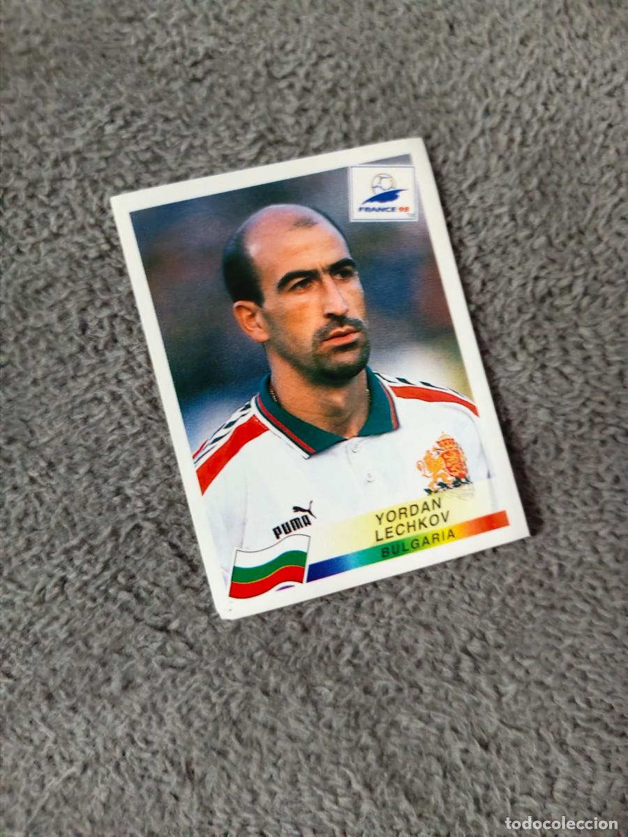 Cromos de f&uacute;tbol: 291 MUNDIAL 1998 PANINI YORDAN LECHKOV BULGARIA - 98 WORLD CUP FRANCIA PANINI FIFA AAY