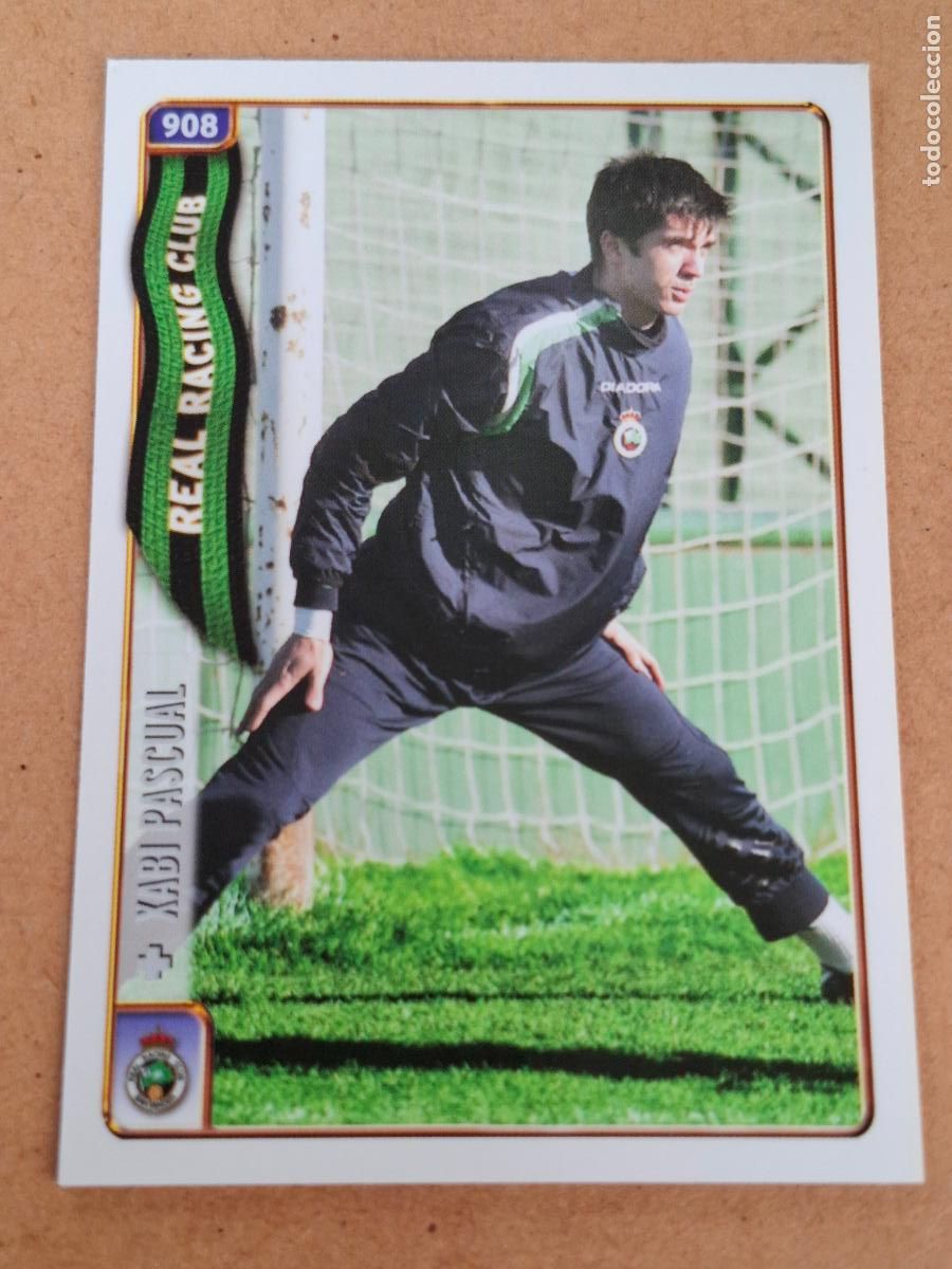 Cromos de f&uacute;tbol: MUNDICROMO 2004 2005 04 05 - 908 XABI PASCUAL - REAL RACING CLUB