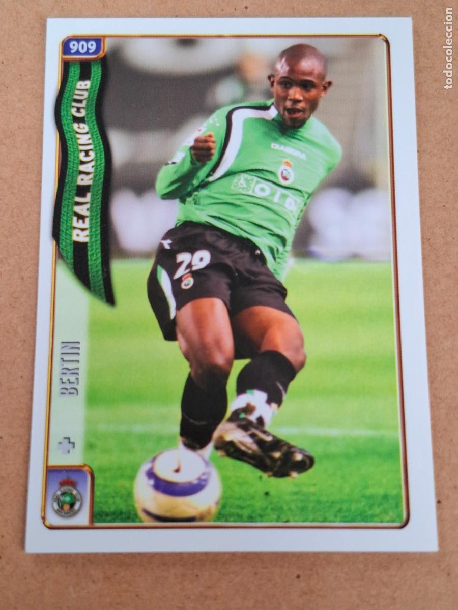 Cromos de f&uacute;tbol: MUNDICROMO 2004 2005 04 05 - 909 BERTIN - REAL RACING CLUB