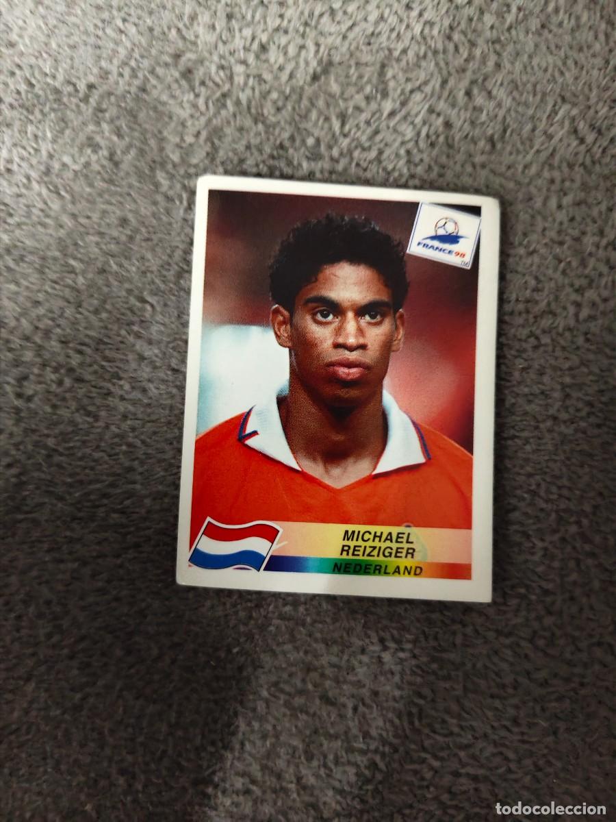 Cromos de f&uacute;tbol: 302 MUNDIAL 1998 PANINI MICHAEL REIZIGER HOLANDA - 98 WORLD CUP FRANCIA PANINI FIFA AAY