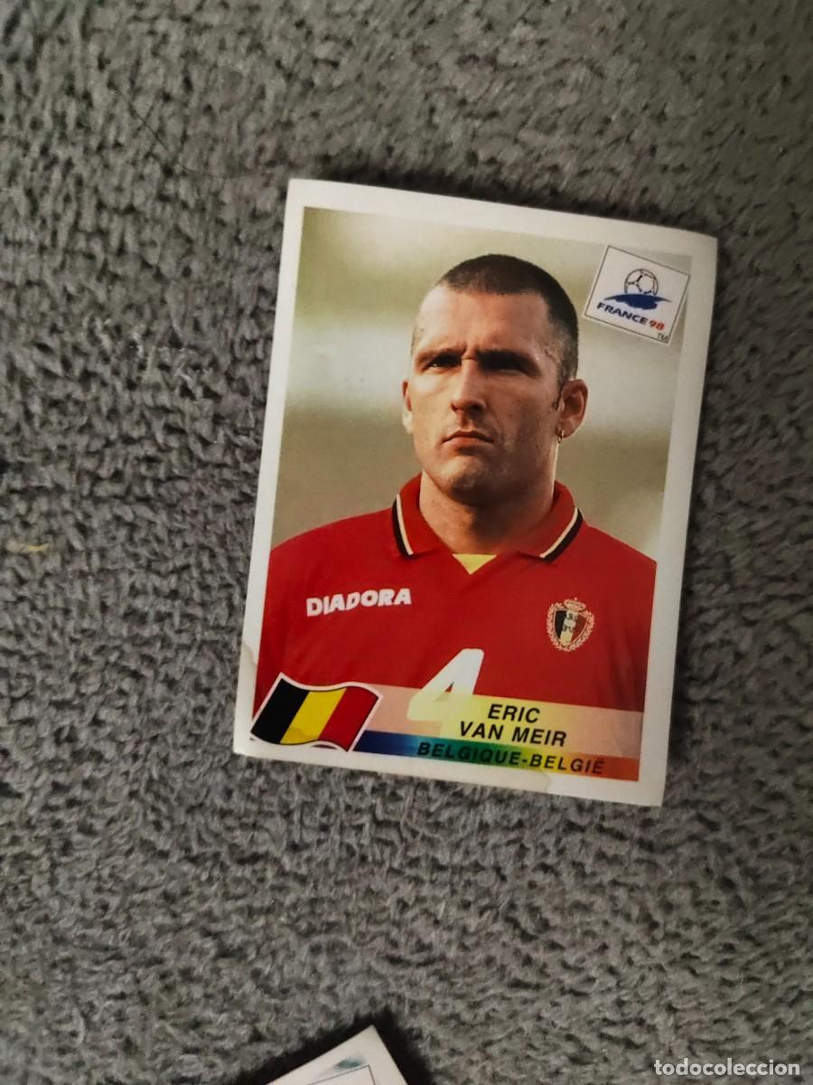 Cromos de f&uacute;tbol: 321 MUNDIAL 1998 PANINI ERIC VAN MEIR BELGIUM - 98 WORLD CUP FRANCIA PANINI FIFA AAY