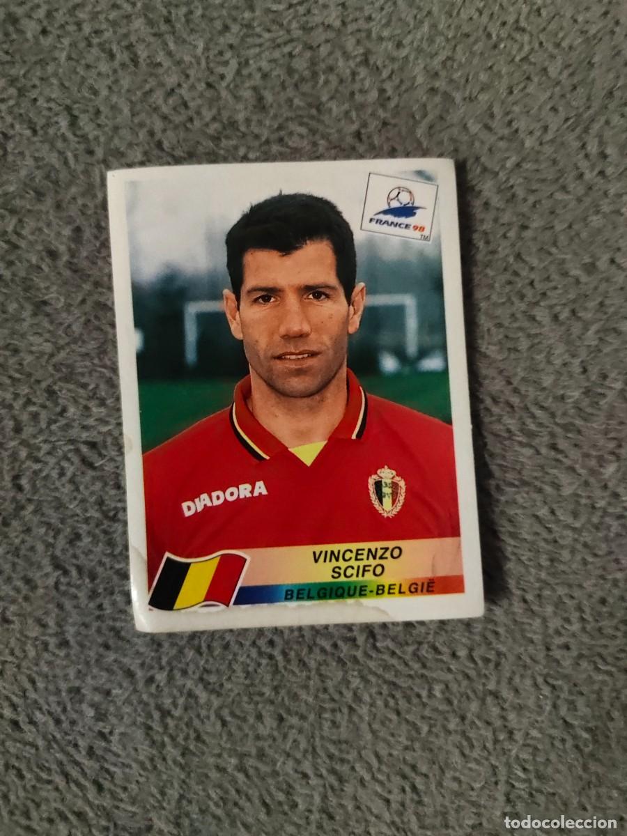 Cromos de f&uacute;tbol: 327 MUNDIAL 1998 PANINI VINCENZO SCIFO BELGIUM - 98 WORLD CUP FRANCIA PANINI FIFA AAY
