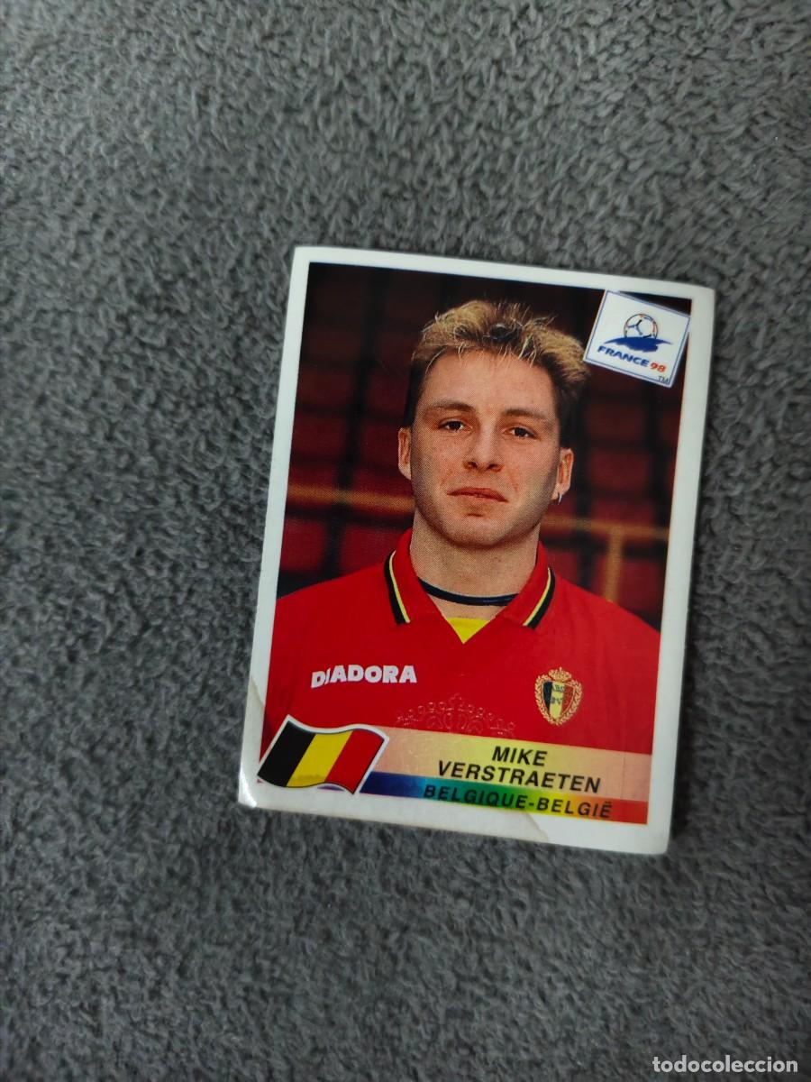 Cromos de f&uacute;tbol: 322 MUNDIAL 1998 PANINI MIKE VERSTRAETEN BELGIUM - 98 WORLD CUP FRANCIA PANINI FIFA AAY