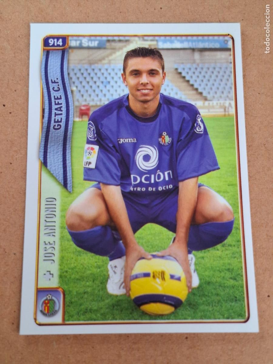 Cromos de f&uacute;tbol: MUNDICROMO 2004 2005 04 05 - 914 JOS&Eacute; ANTONIO - GETAFE CF