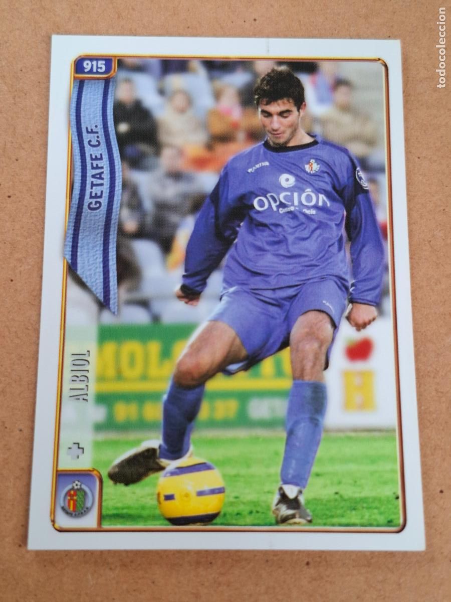 Cromos de f&uacute;tbol: MUNDICROMO 2004 2005 04 05 - 915 ALBIOL - GETAFE CF