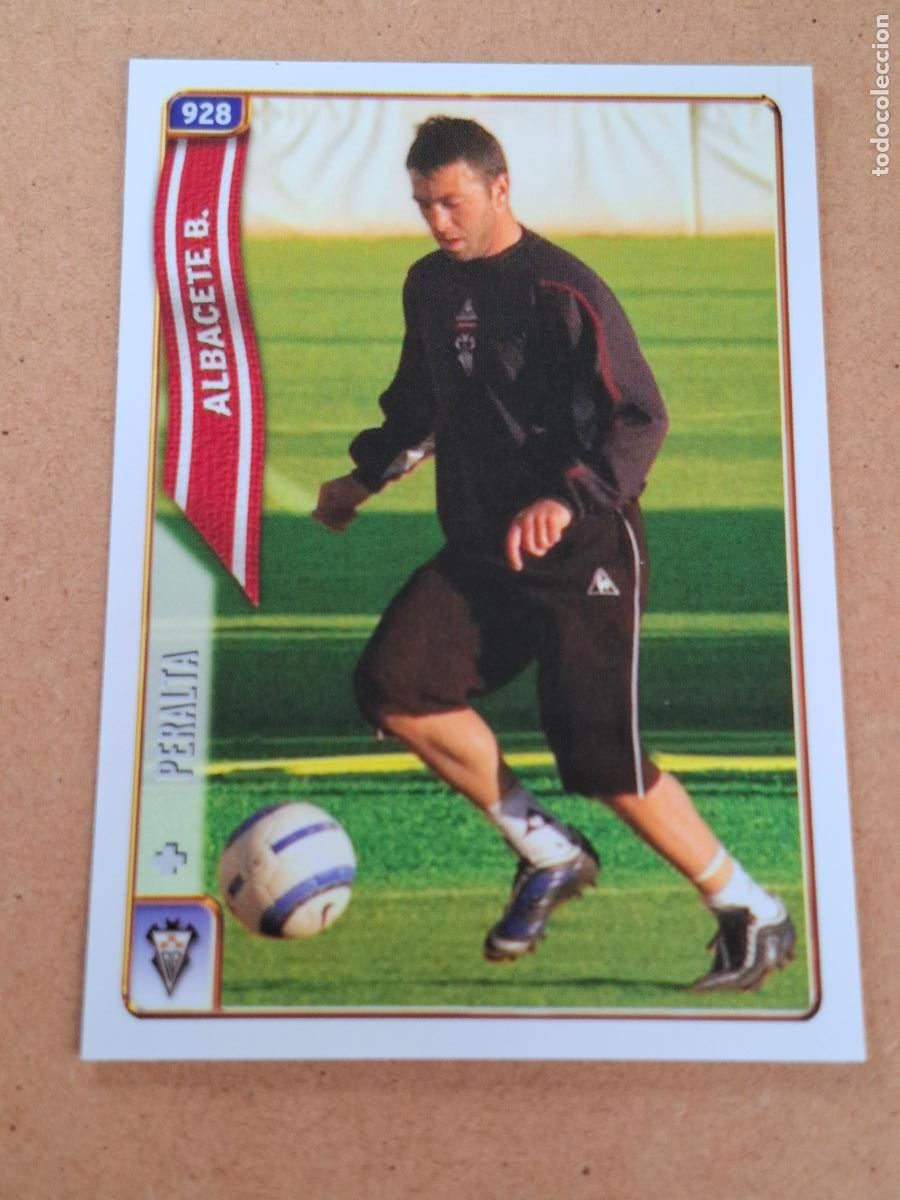 Cromos de f&uacute;tbol: MUNDICROMO 2004 2005 04 05 - 928 PERALTA - ALBACETE BALOMPIE