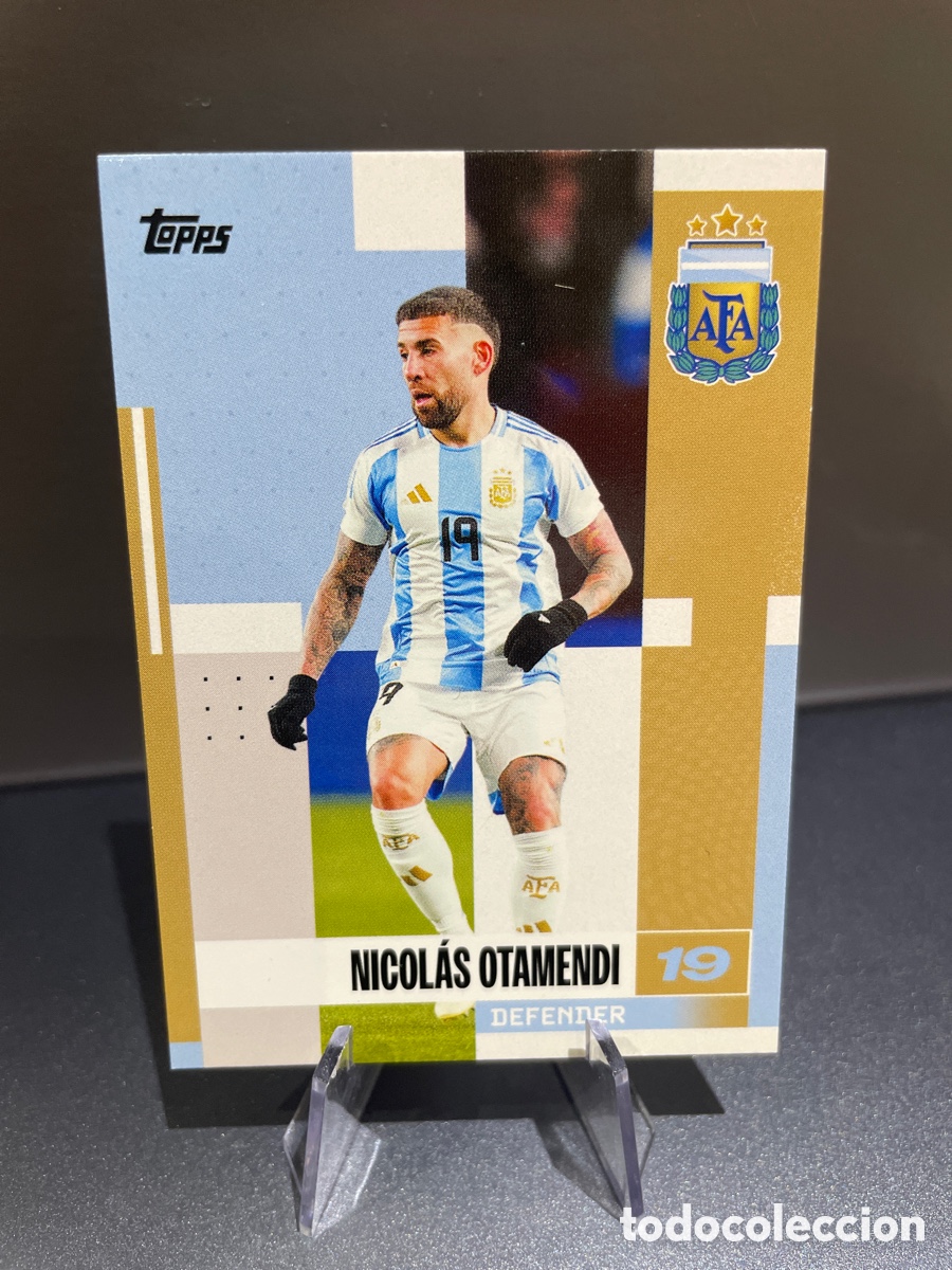 Figurine di Calcio: Otamendi 5 Topps Team Set Argentina 2024-25