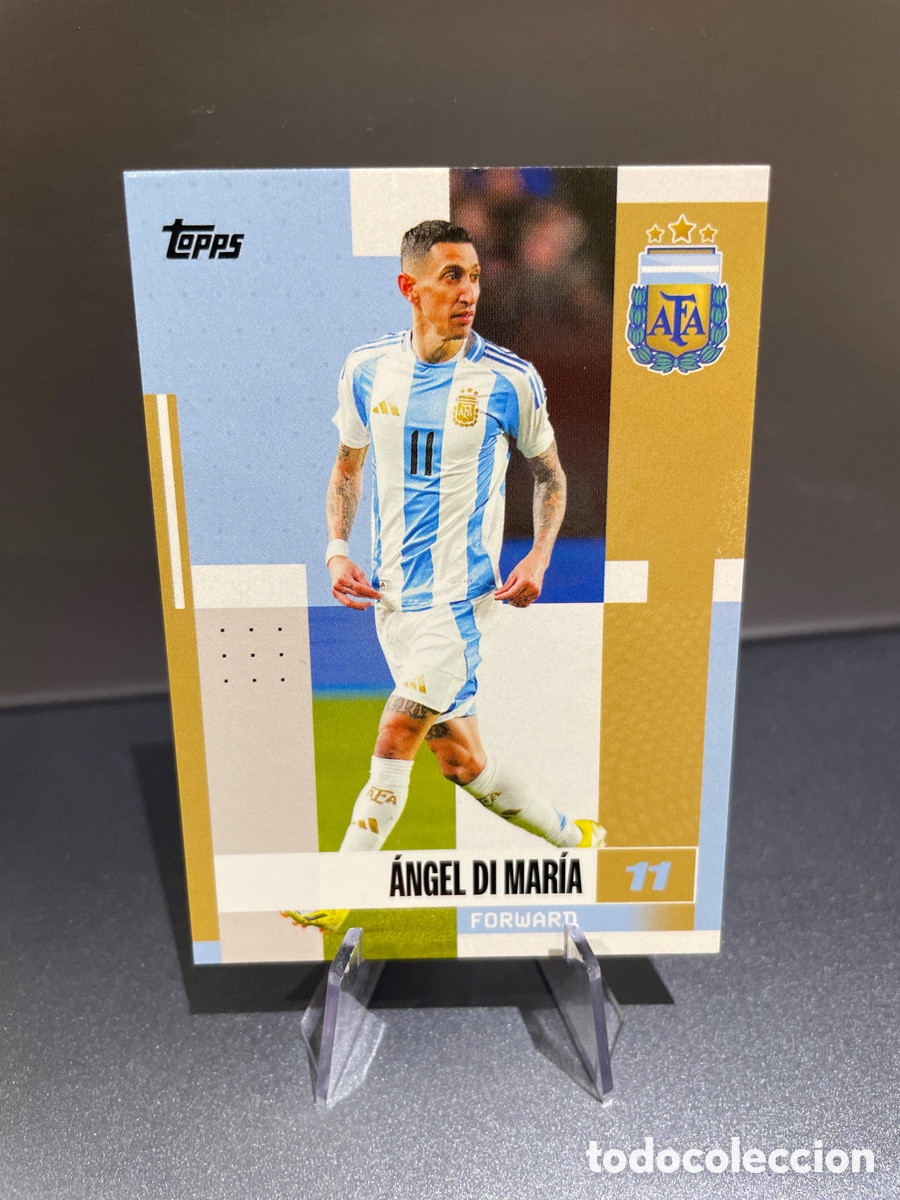 Cromos de f&uacute;tbol: Di Maria 20 Topps Team Set Argentina 2024-25