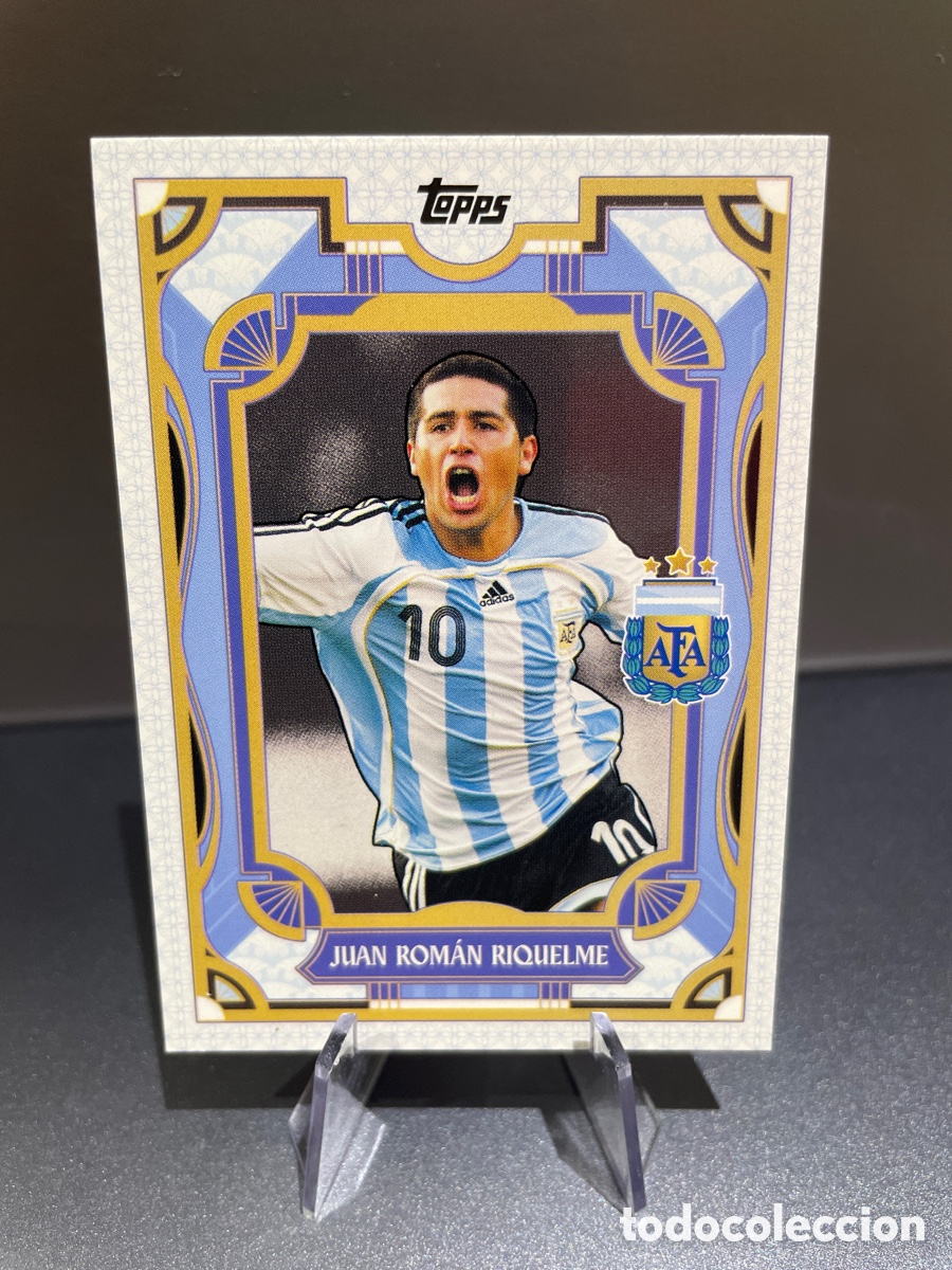 Cromos de Futebol: Juan Roman Riquelme 30 Topps Team Set Argentina 2024-25