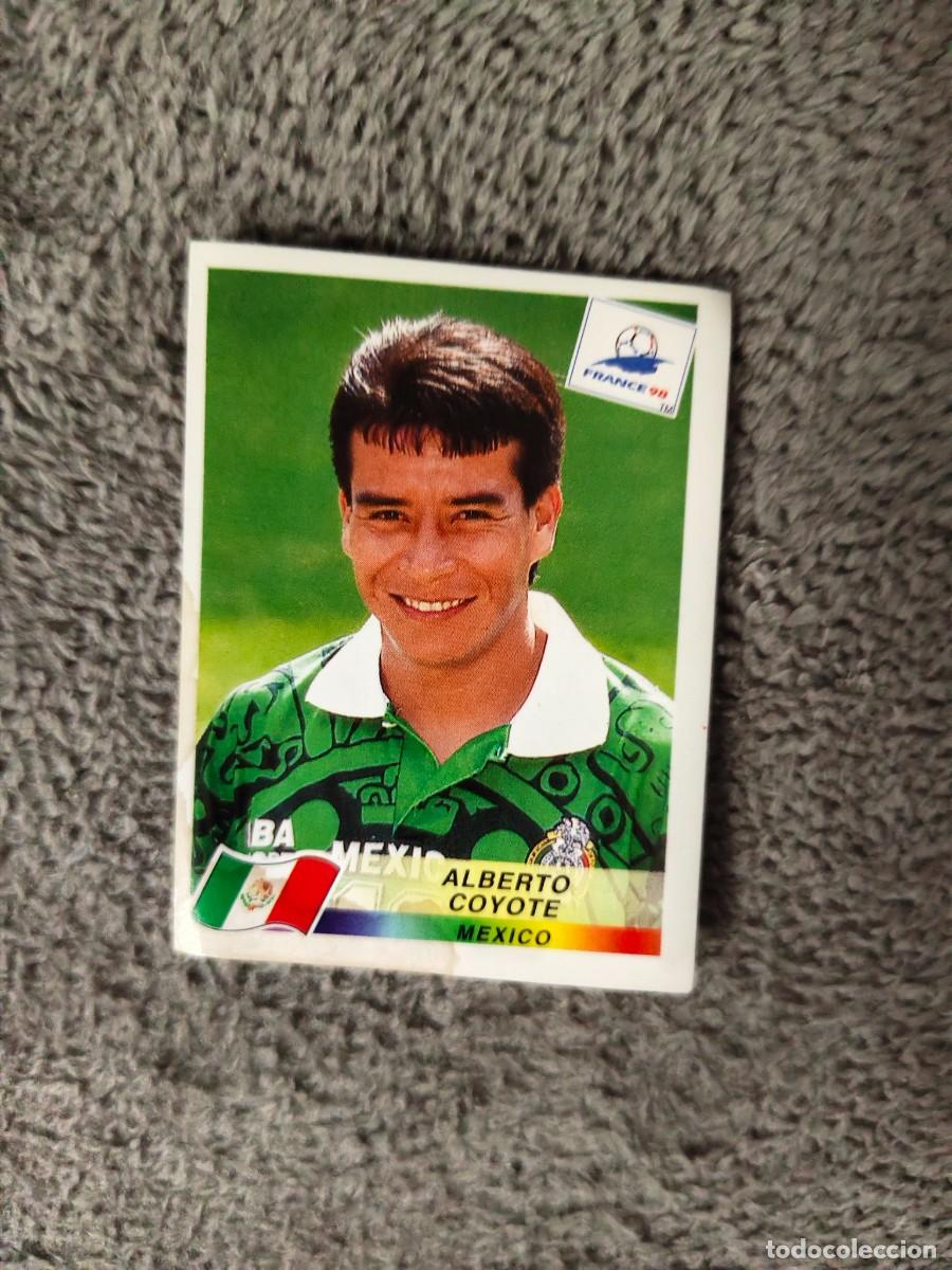 Cromos de f&uacute;tbol: 363 MUNDIAL 1998 PANINI ALBERTO COYOTE MEXICO - 98 WORLD CUP FRANCIA PANINI FIFA AAY