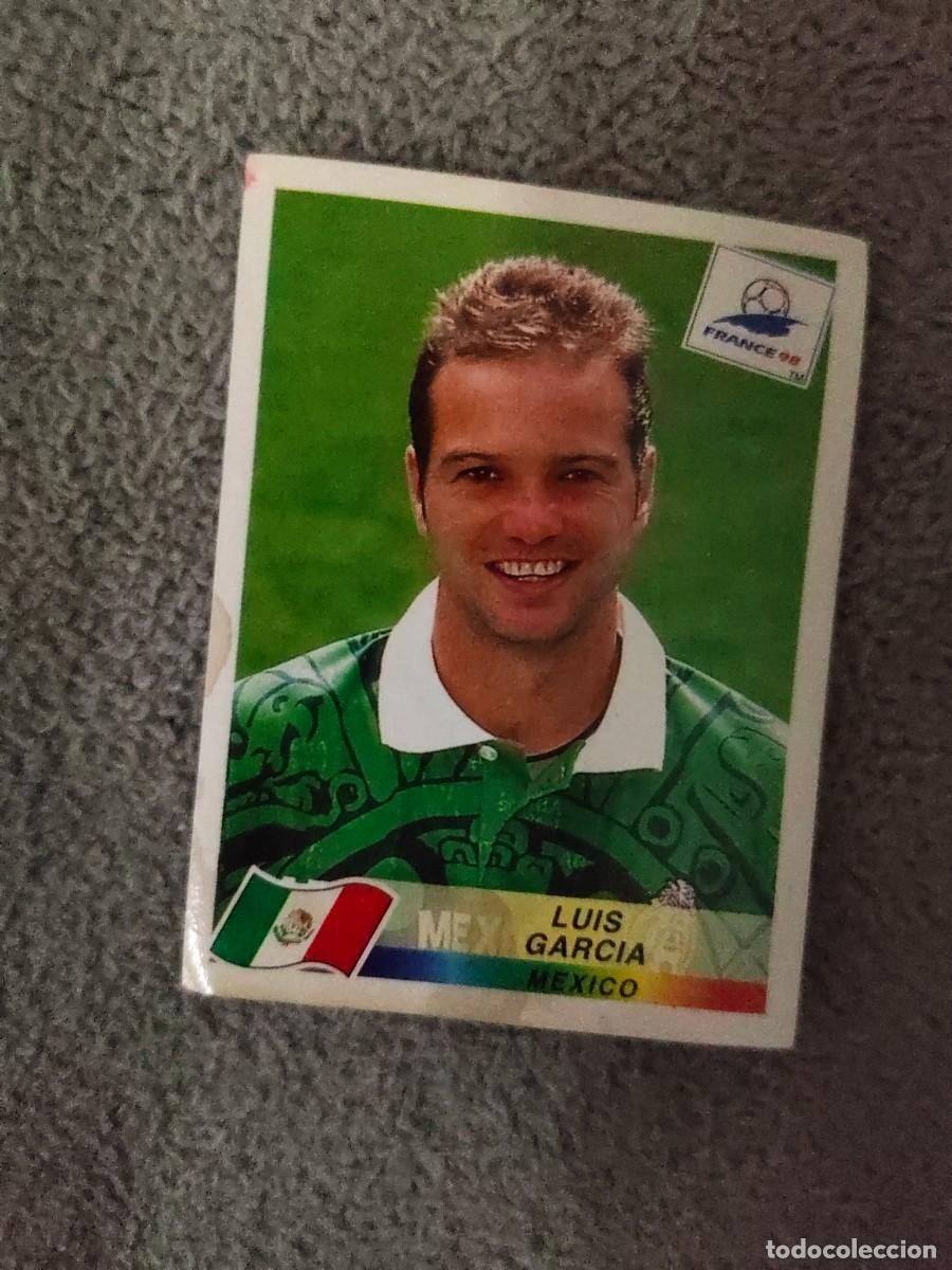 Cromos de f&uacute;tbol: 368 MUNDIAL 1998 PANINI LUIS GARCIA MEXICO - 98 WORLD CUP FRANCIA PANINI FIFA AAY