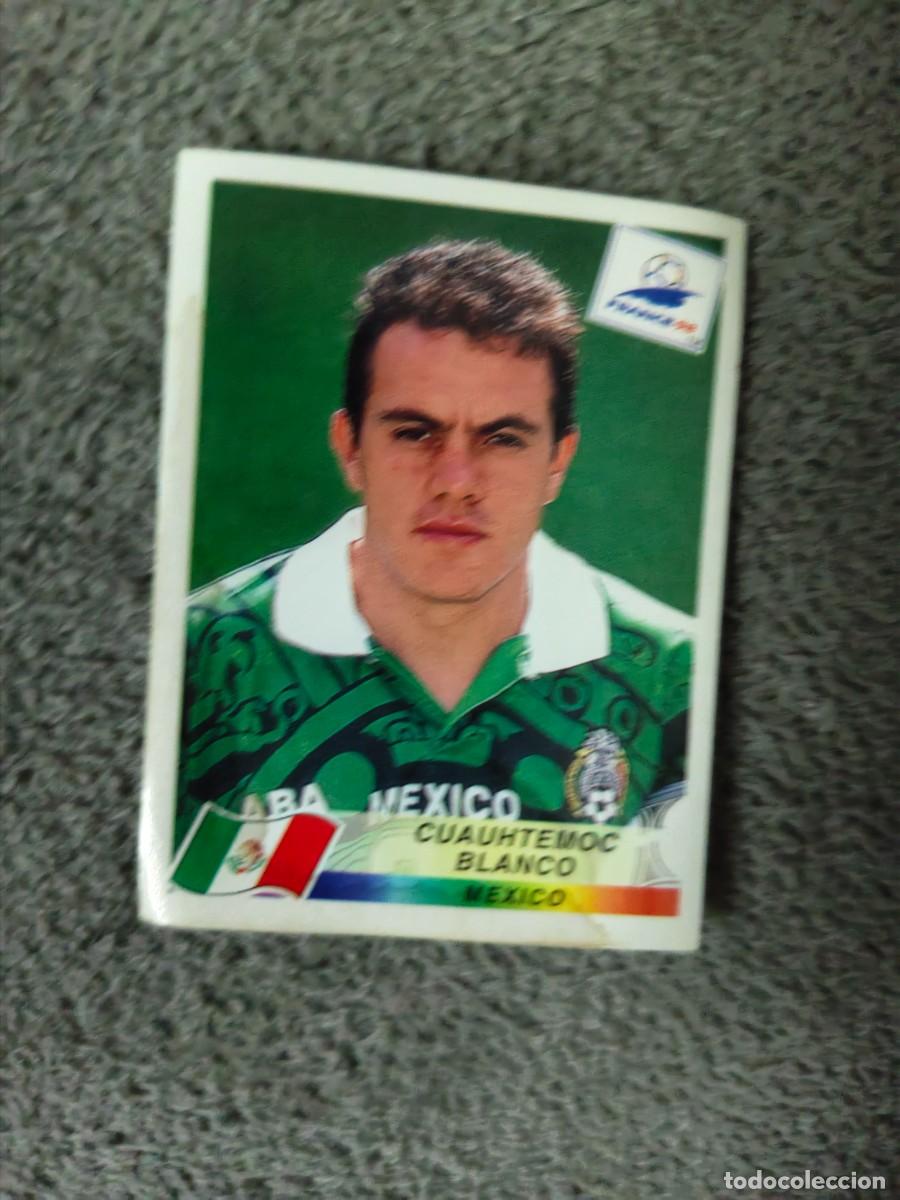 Cromos de f&uacute;tbol: 369 MUNDIAL 1998 PANINI CUAUHTEMOC BLANCO MEXICO - 98 WORLD CUP FRANCIA PANINI FIFA AAY