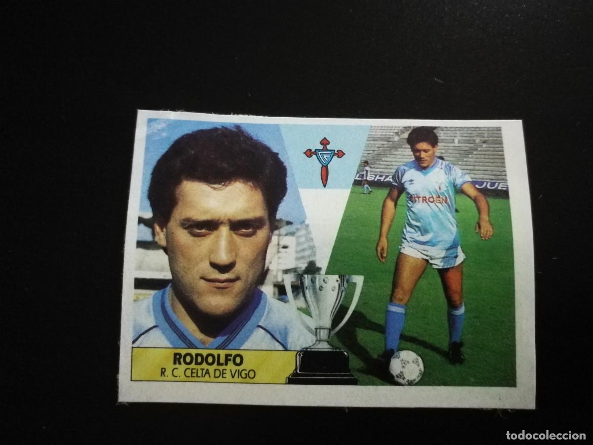 Cromos de f&uacute;tbol: Rodolfo Celta de Vigo Ultimo Fichaje n&ordm; 18 editorial Este 87/88, 1987-1988 recuperado