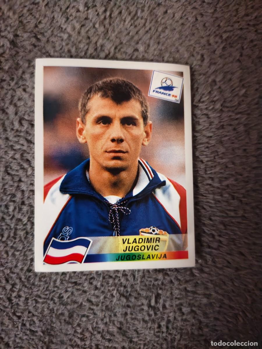 Cromos de f&uacute;tbol: 399 MUNDIAL 1998 PANINI VLADIMIR JUGOVIC YUGOSLAVIA - 98 WORLD CUP FRANCIA PANINI FIFA AAY